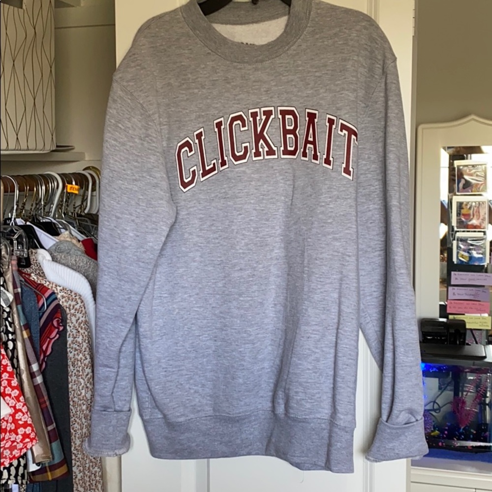 David Dobrik clickbait sweatshirt